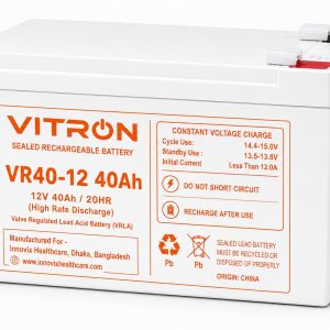 VR40-12 | 40Ah Sealed Rechargeable Battery
